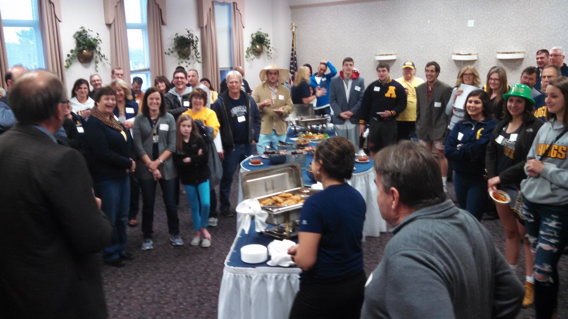 Augie fan party
